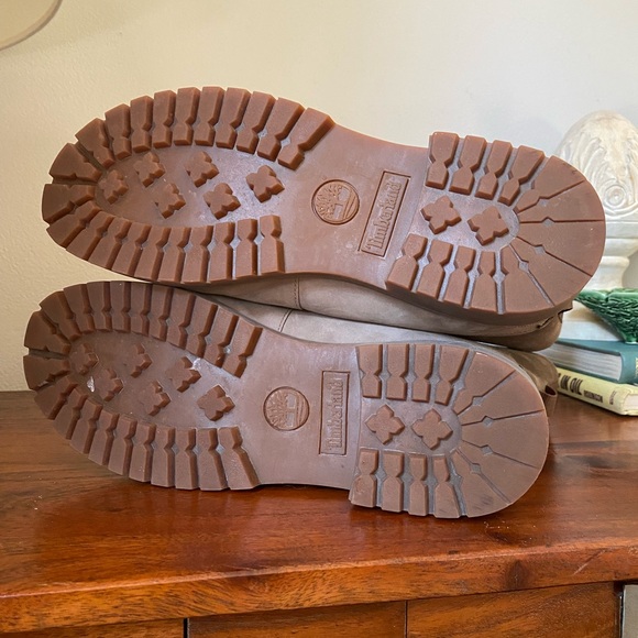 Women’s Timberland Jayne fold down fleece light brown nubuck boots - Picture 4 of 6